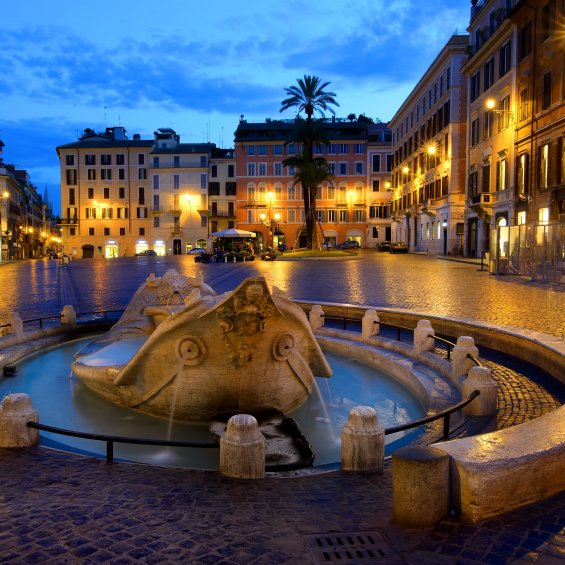 Fontana Barcaccia a Roma