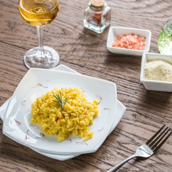 Risotto con zafferano Milano