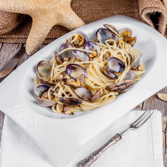 Spaghetti con le vongole